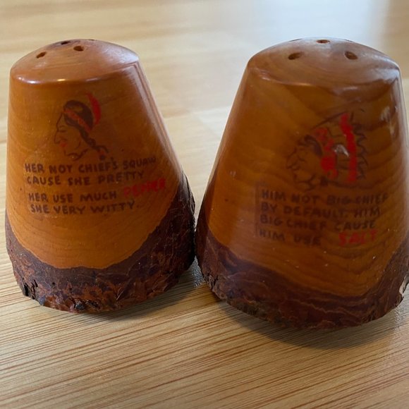 Vintage Wood Salt & Pepper Shakers from New Mexico, Yosemite, Fisherman’s Wharf - Picture 2 of 13